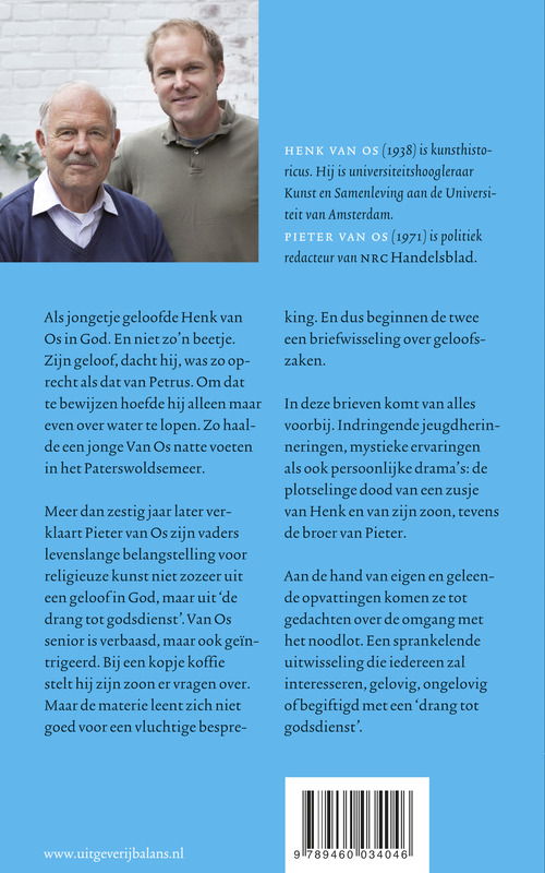 Achterkant van Vader & zoon krijgen de geest