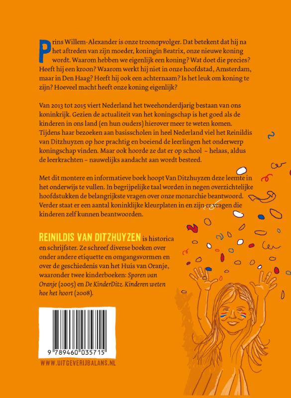 Achterkant van Leve de Koning(in)