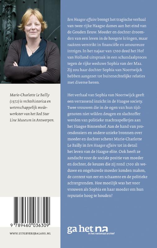 Achterkant van Een Haagse affaire