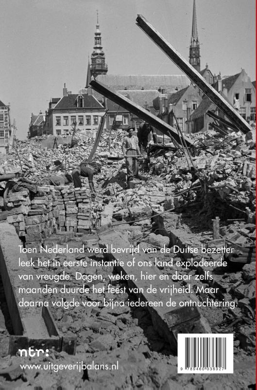 Achterkant van Na de bevrijding