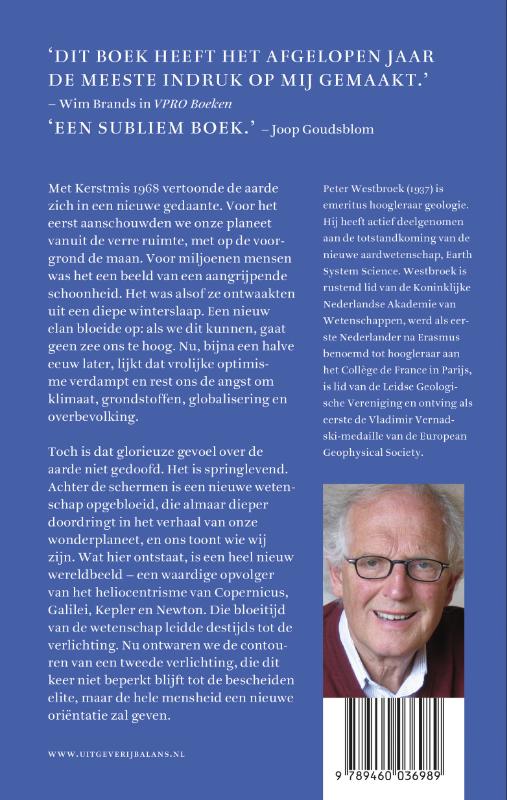Achterkant van De ontdekking van de aarde