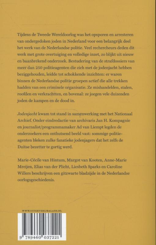 Achterkant van Jodenjacht