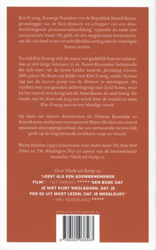 Achterkant van De grote leider en de straaljagerpiloot