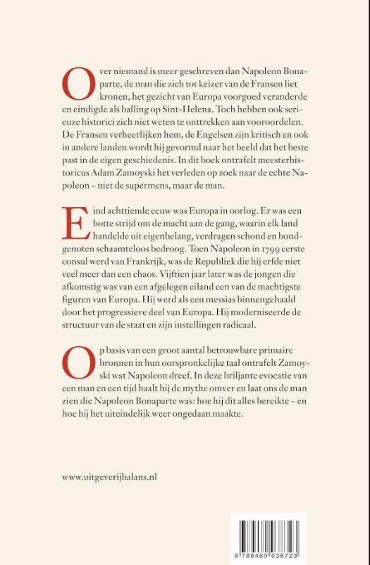 Achterkant van Napoleon