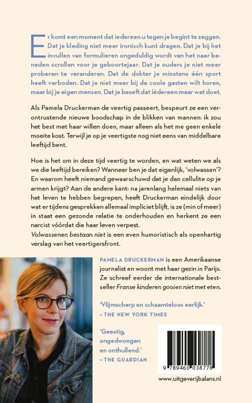 Achterkant van Volwassenen bestaan niet