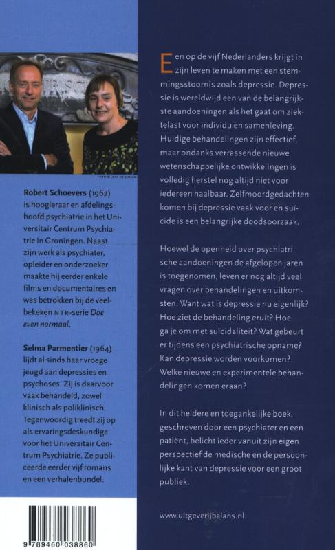 Achterkant van Diagnose depressie