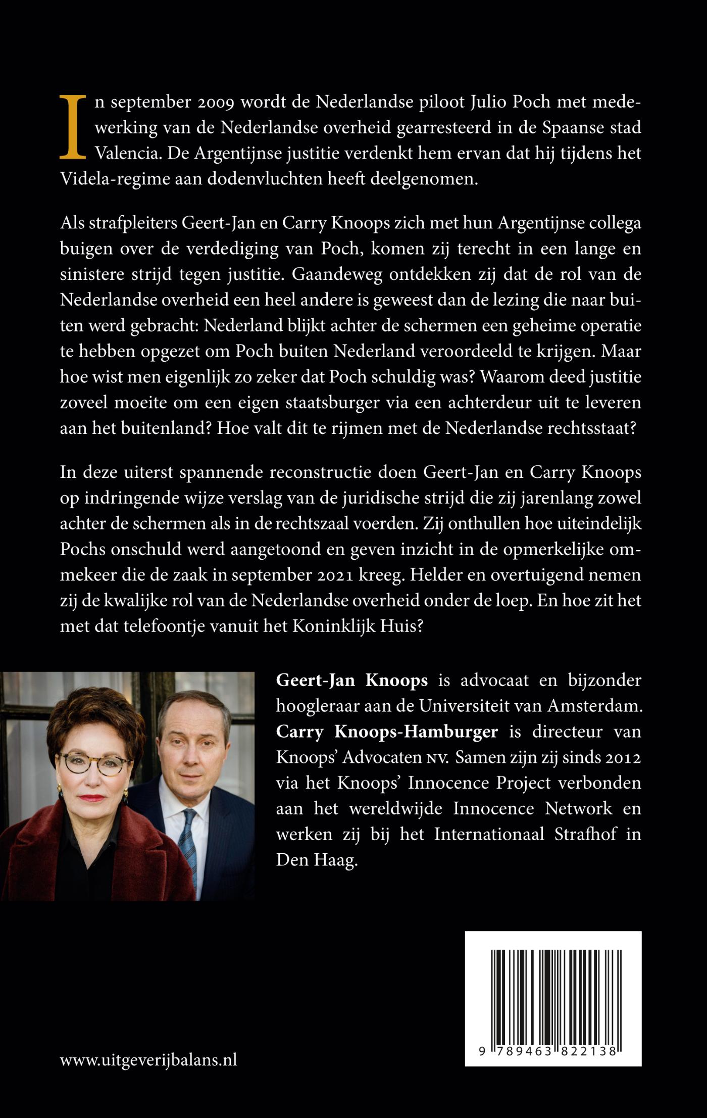 Achterkant van Operatie Raaf
