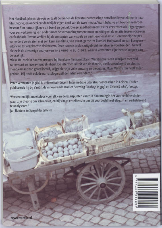 Achterkant van Handboek filmnarratologie