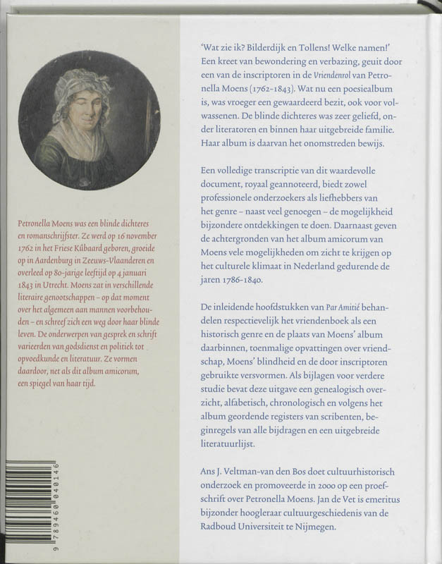 Achterkant van Par Amitié