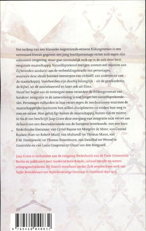 Achterkant van Na de roes