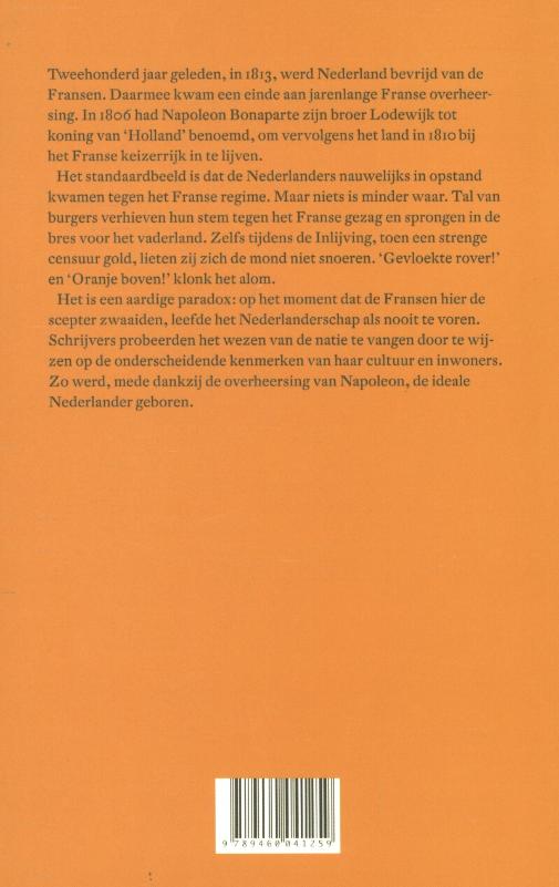 Achterkant van Verzet tegen Napoleon