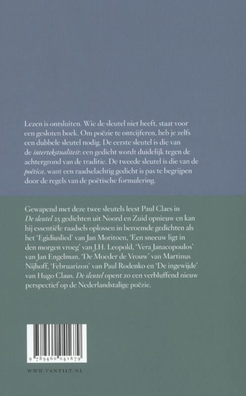 Achterkant van De sleutel