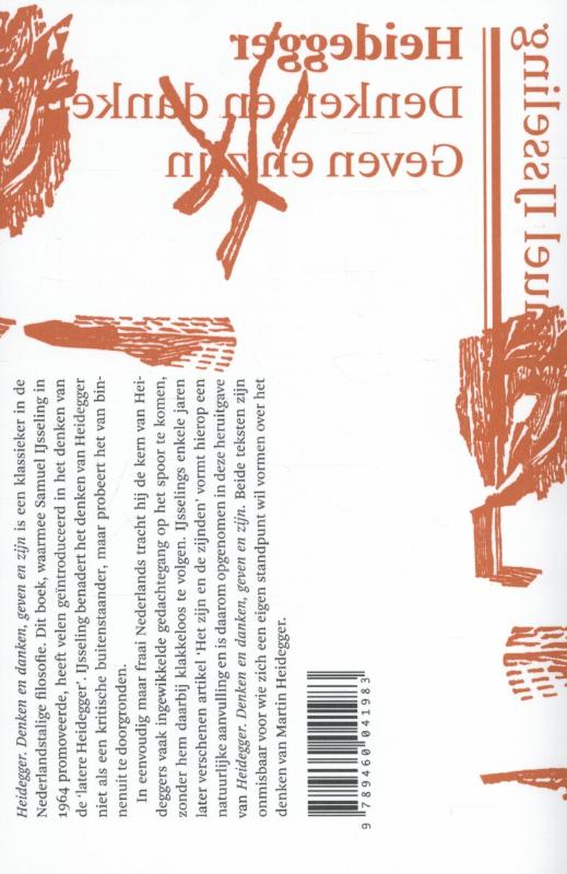 Achterkant van Heidegger