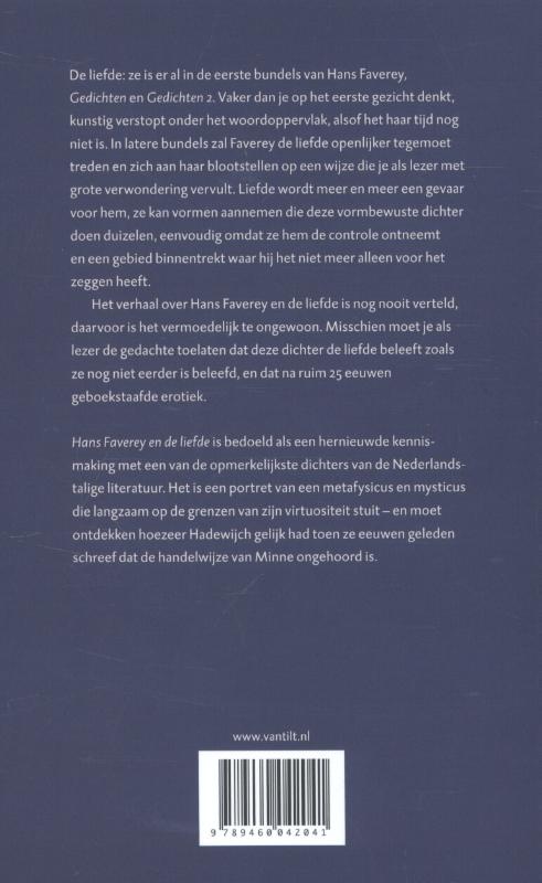 Achterkant van Hans Faverey en de liefde