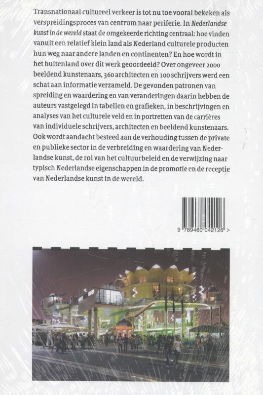 Achterkant van Nederlandse kunst in de wereld
