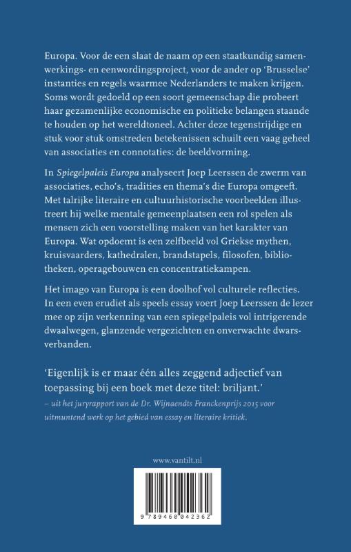 Achterkant van Spiegelpaleis Europa