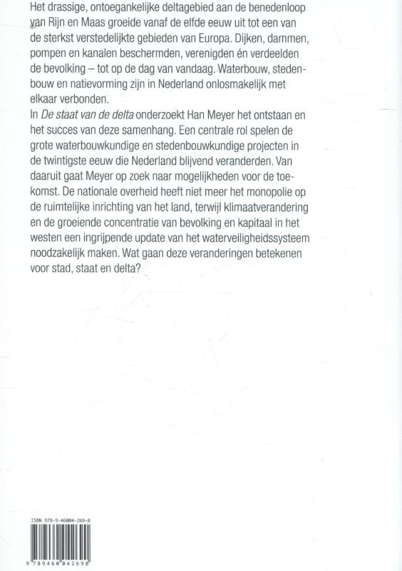 Achterkant van De staat van de Delta