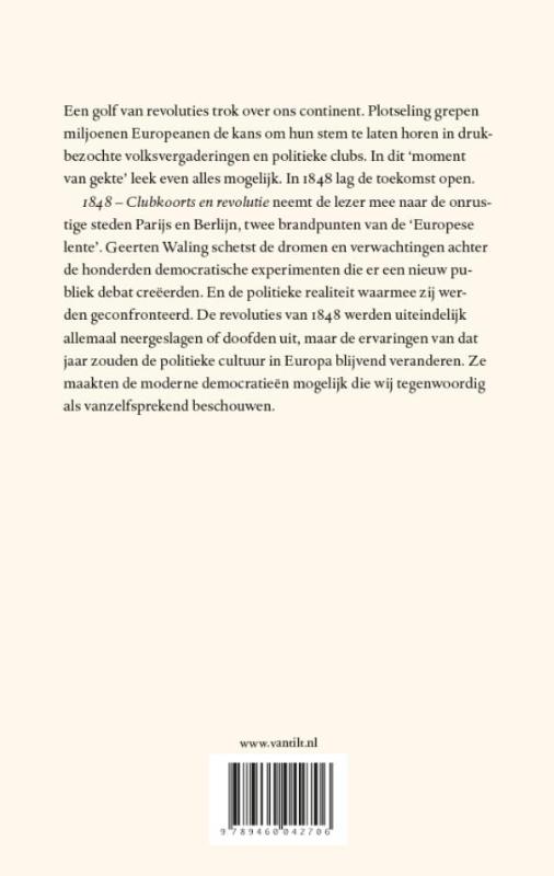 Achterkant van 1848 – Clubkoorts en revolutie
