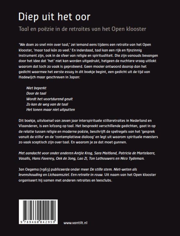 Achterkant van Diep uit het oor