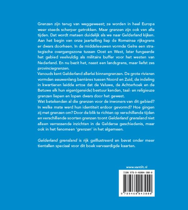 Achterkant van Gelderland grensland