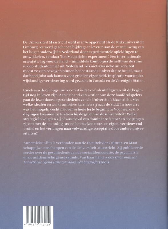 Achterkant van Het Maastrichts experiment