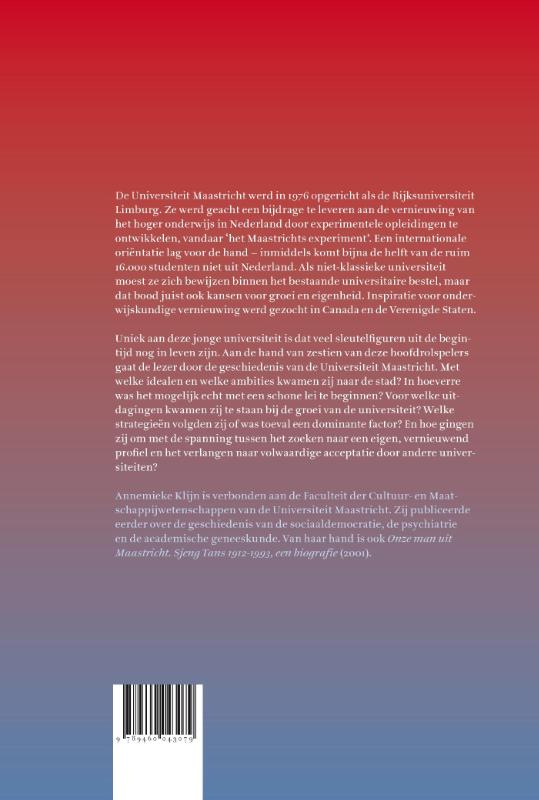 Achterkant van The Maastricht experiment