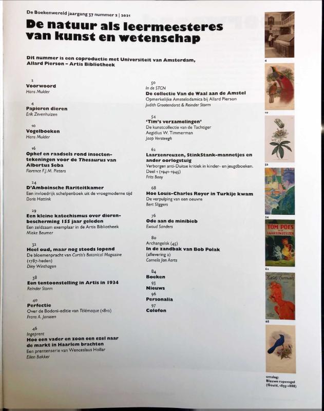 Achterkant van De Boekenwereld