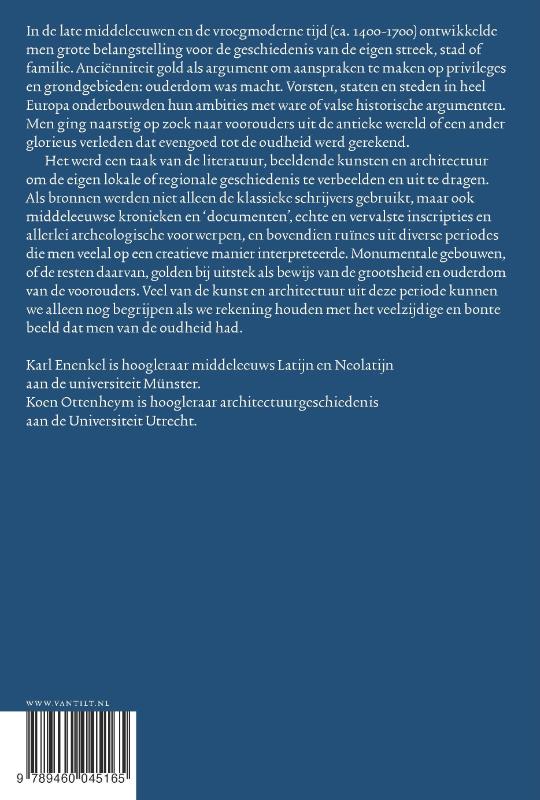Achterkant van Oudheid als ambitie