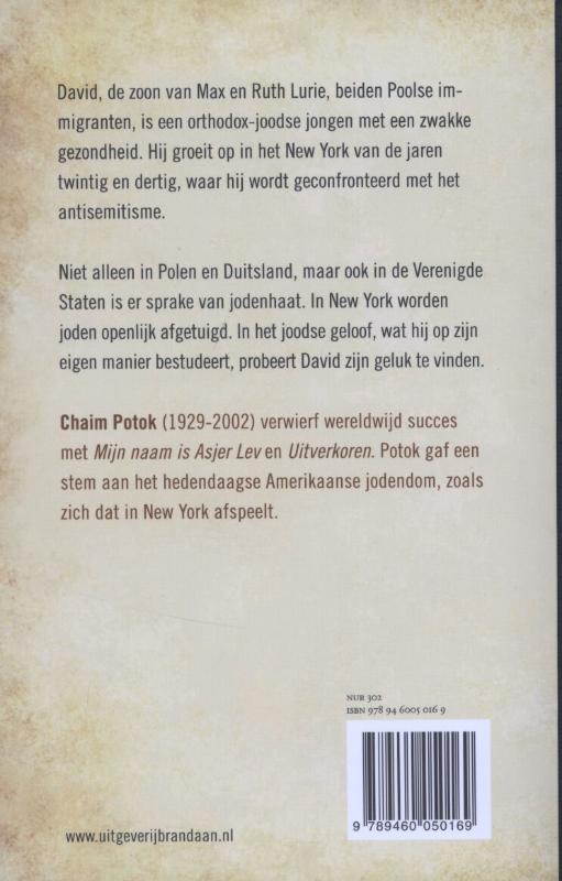 Achterkant van In den beginne