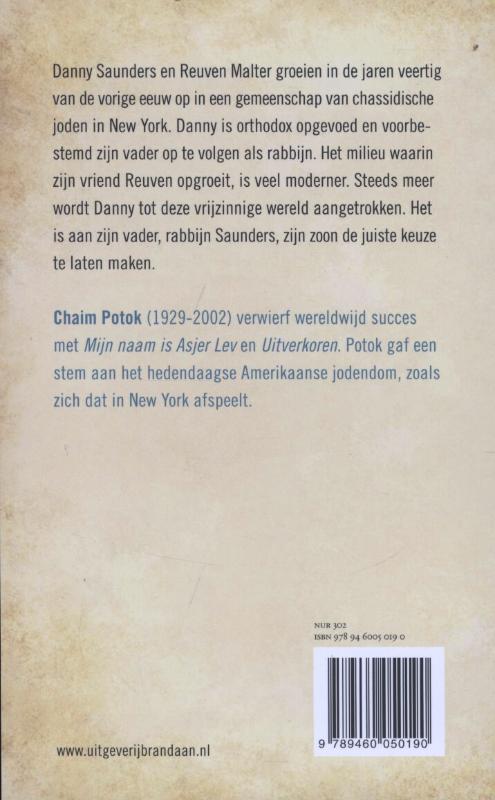 Achterkant van Uitverkoren