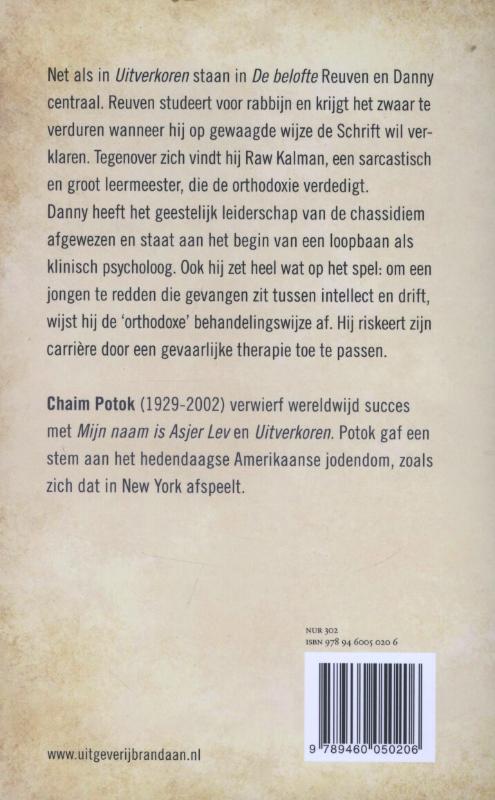 Achterkant van De belofte