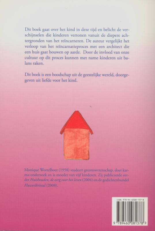 Achterkant van Het kind bouwt zijn huis