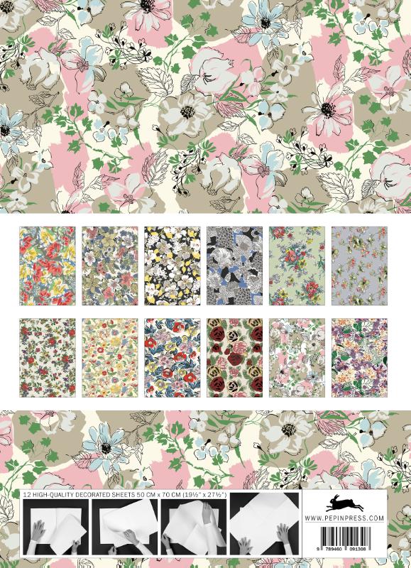 Achterkant van 1950s Flowers