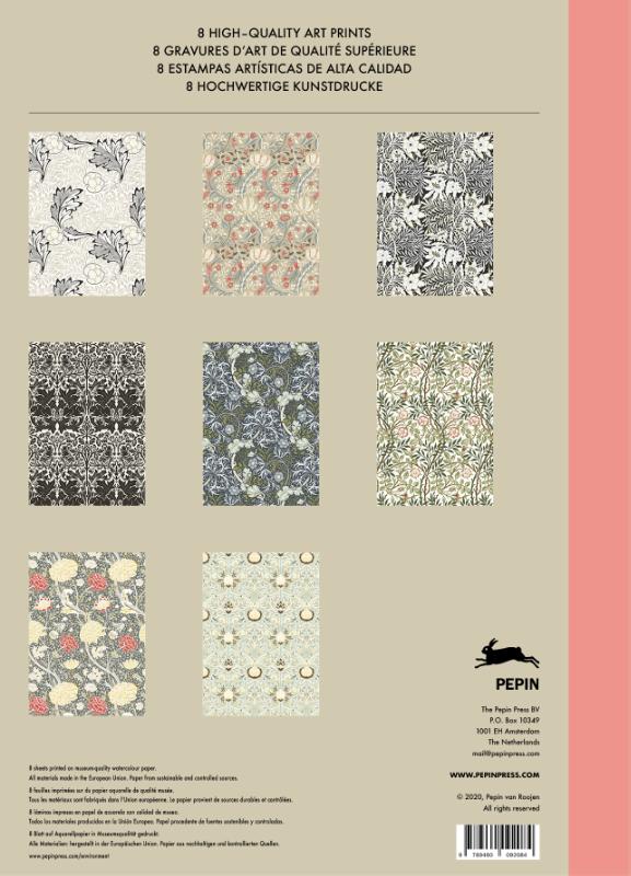 Achterkant van William Morris