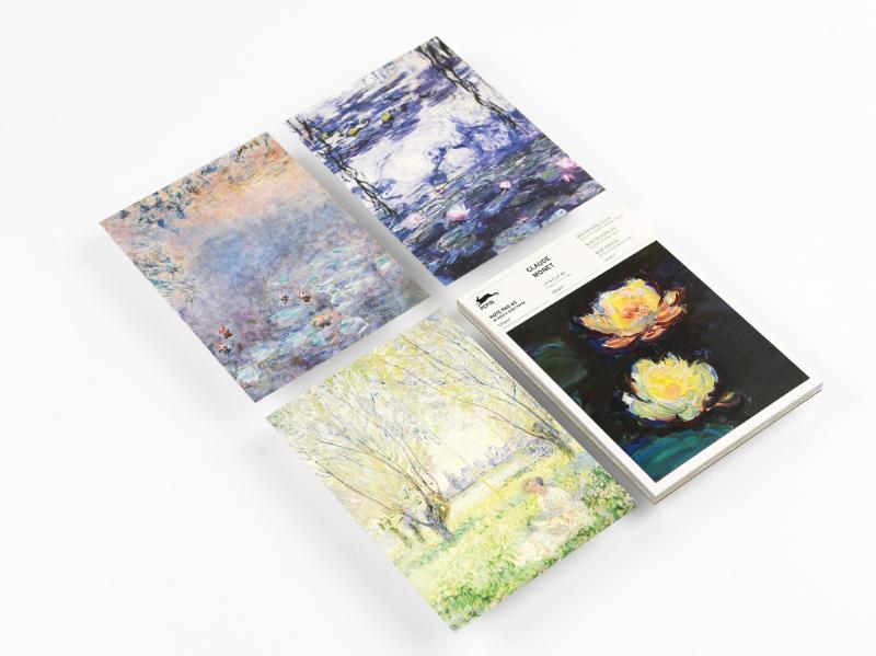 Achterkant van Claude Monet