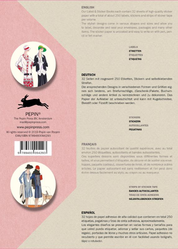 Achterkant van Vintage Fashion