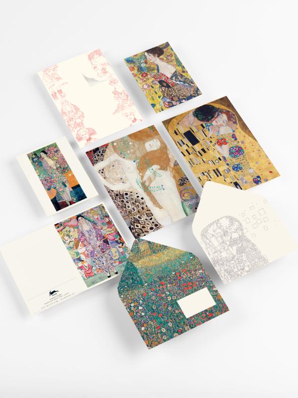 Achterkant van Gustav Klimt