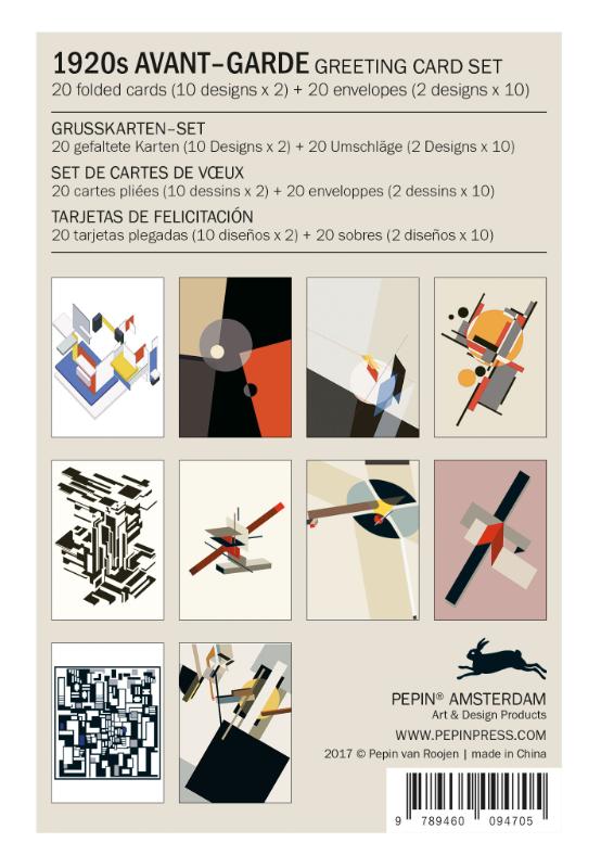Achterkant van 1920s Avant - Garde
