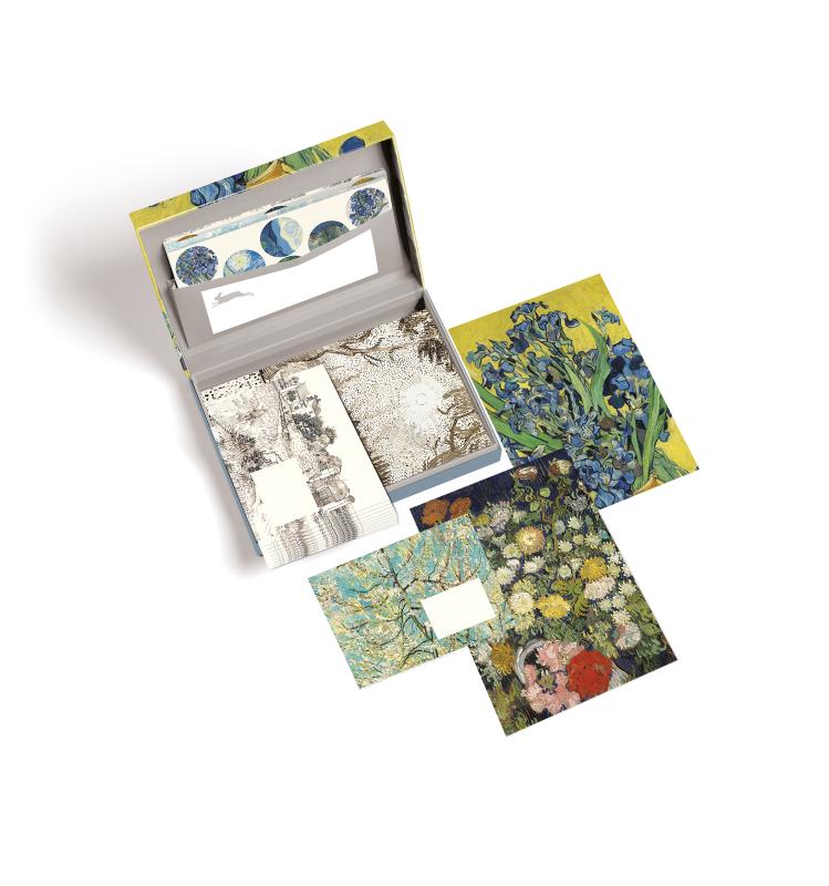 Achterkant van Vincent van Gogh