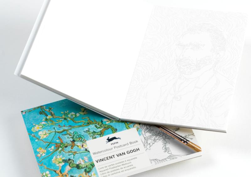 Achterkant van Vincent van Gogh