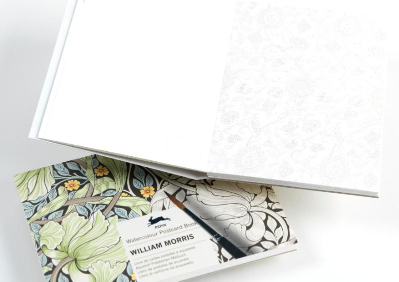 Achterkant van William Morris