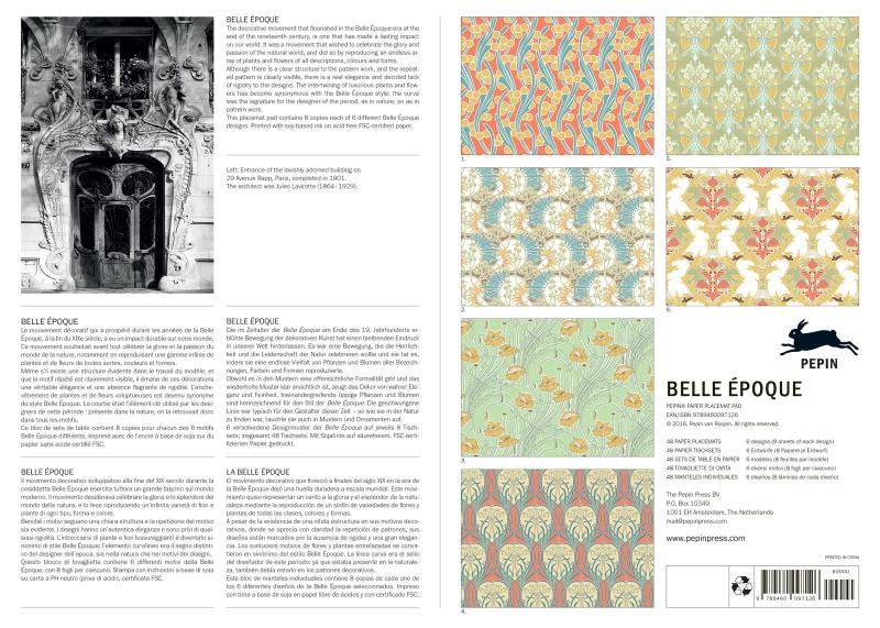 Achterkant van Belle Époque