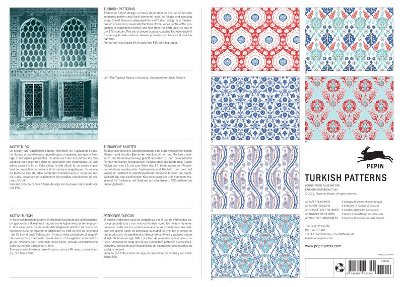 Achterkant van Turkish designs