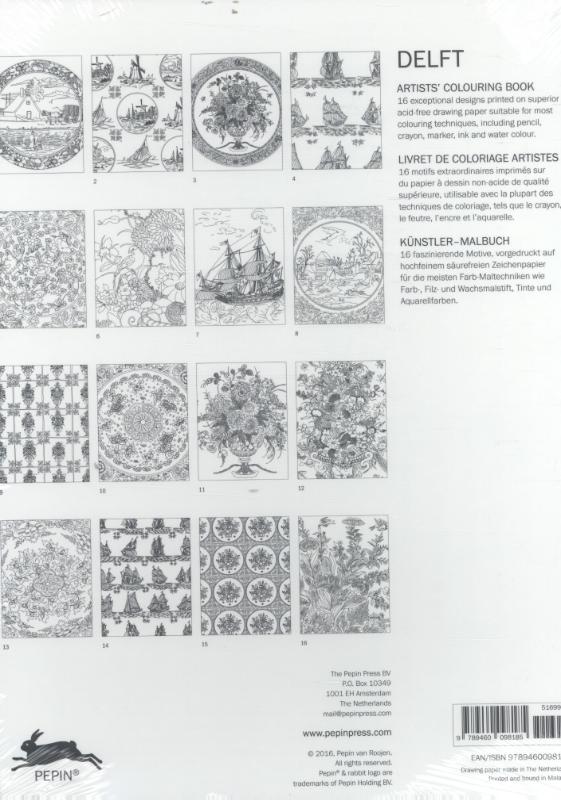 Achterkant van Delft