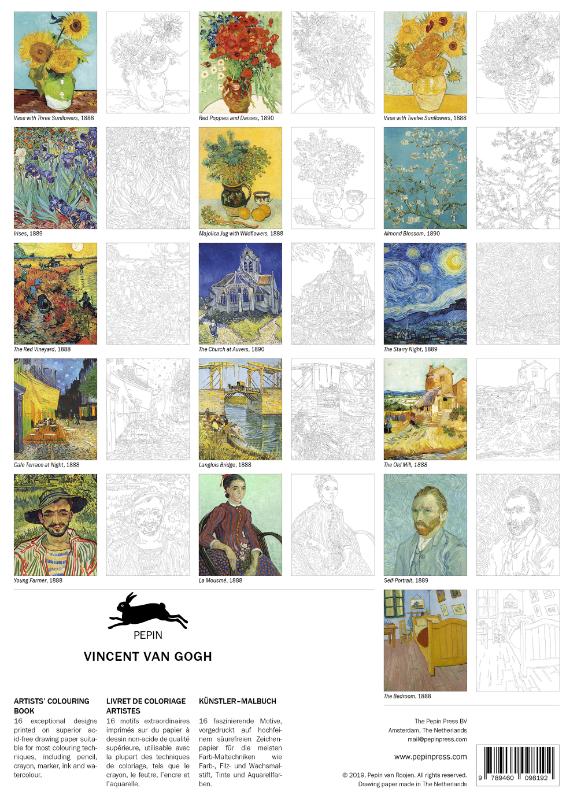 Achterkant van Van Gogh