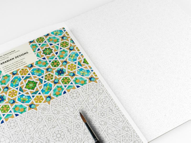 Achterkant van Arabian Designs