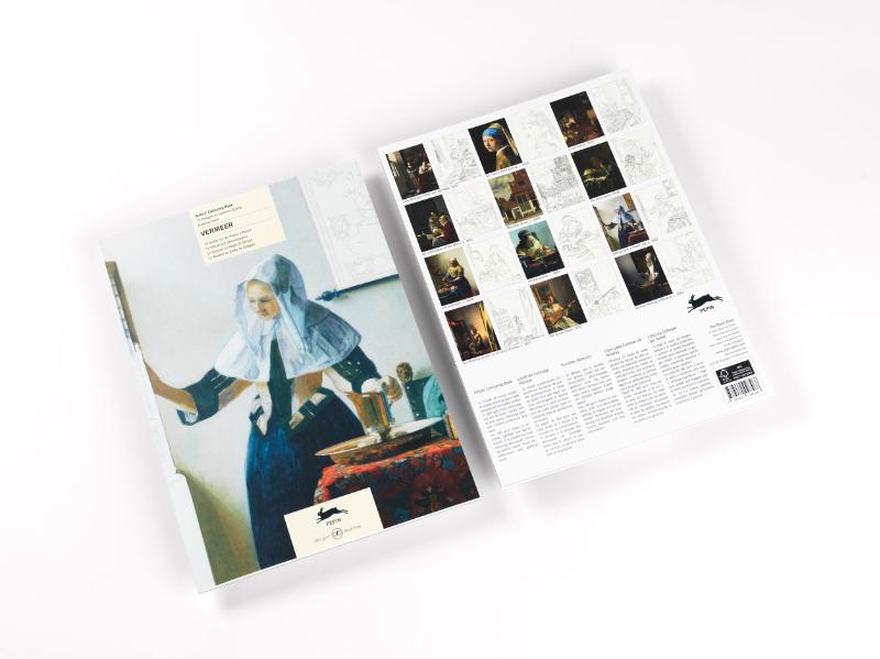 Achterkant van Vermeer