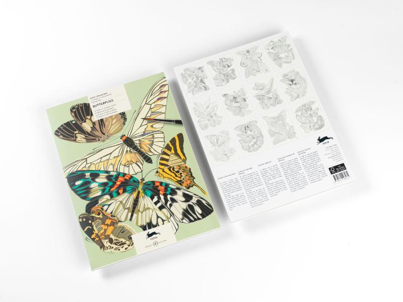 Achterkant van Butterflies