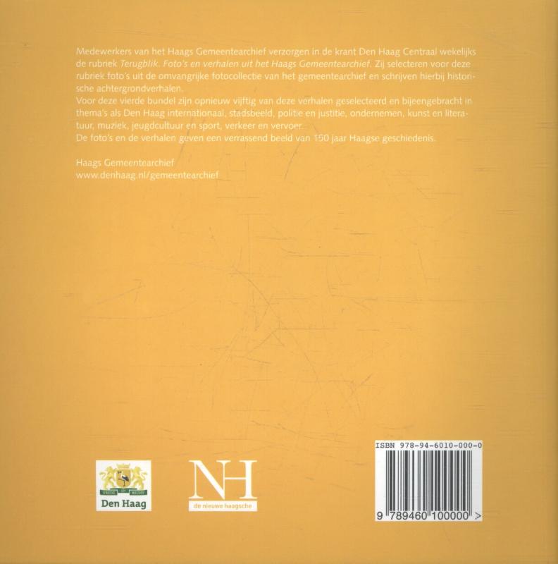 Achterkant van Vierde terugblik