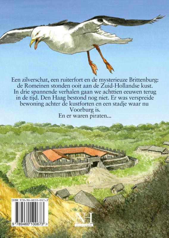 Achterkant van Verhalen van de Romeinse kust
